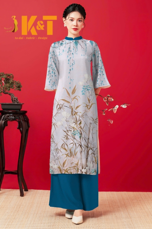 mẫu áo dài nữ KT15