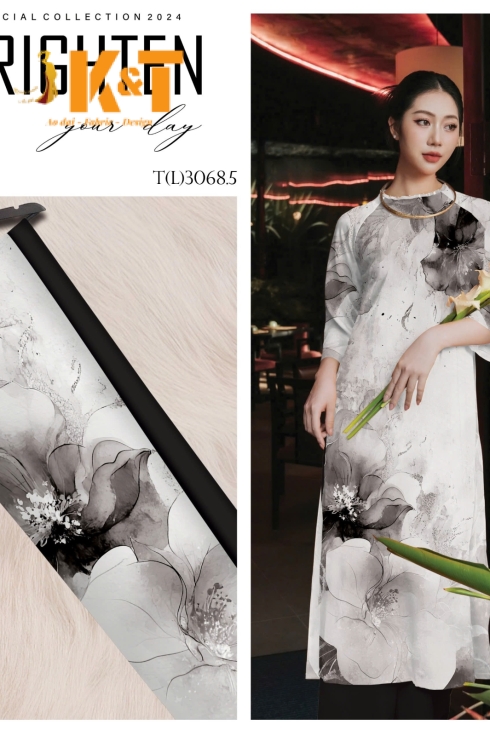 mẫu áo dài nữ KT30