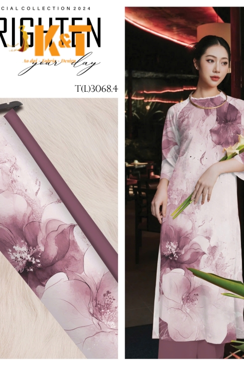 mẫu áo dài nữ KT28