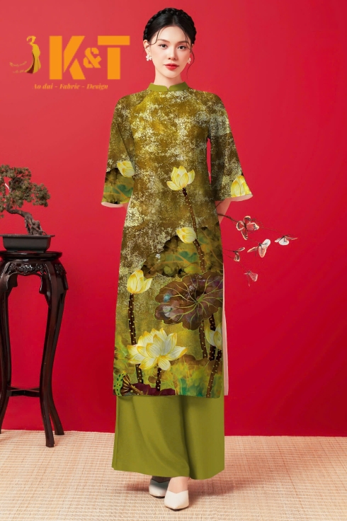 mẫu áo dài nữ KT87