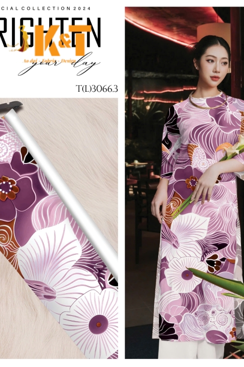 mẫu áo dài nữ KT22