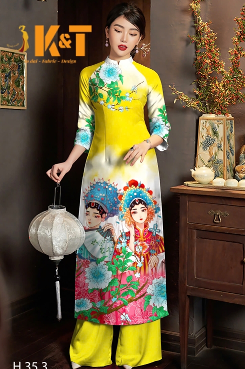 mẫu áo dài nữ KT5