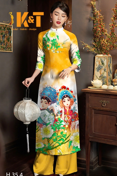 mẫu áo dài nữ KT6