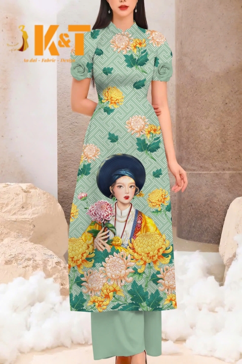 mẫu áo dài nữ KT53