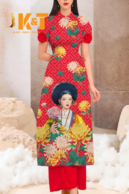 mẫu áo dài nữ KT47