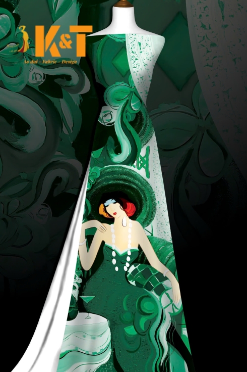 mẫu áo dài nữ KT63