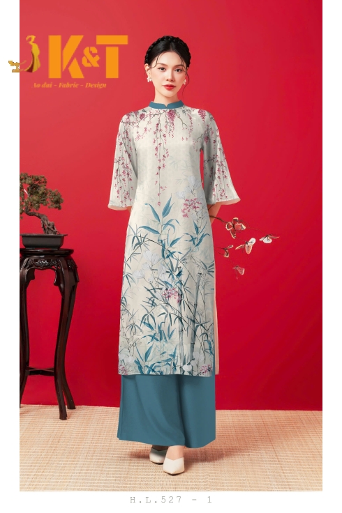 mẫu áo dài nữ KT16