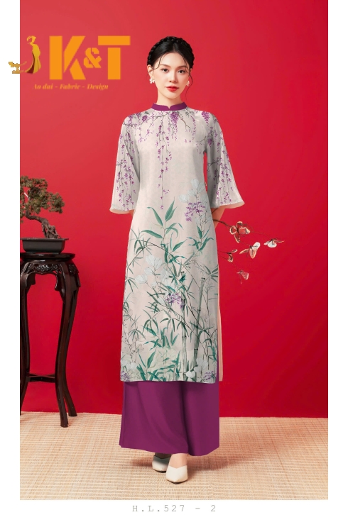 mẫu áo dài nữ KT14