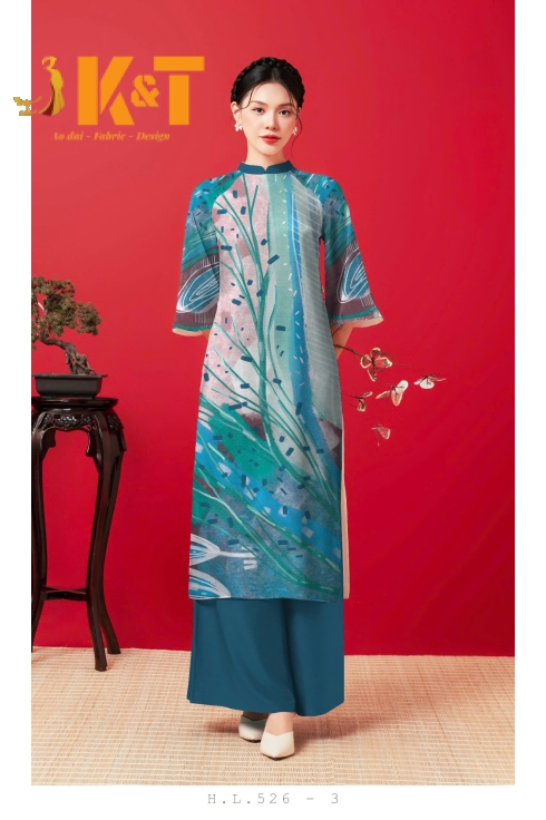 mẫu áo dài nữ KT20