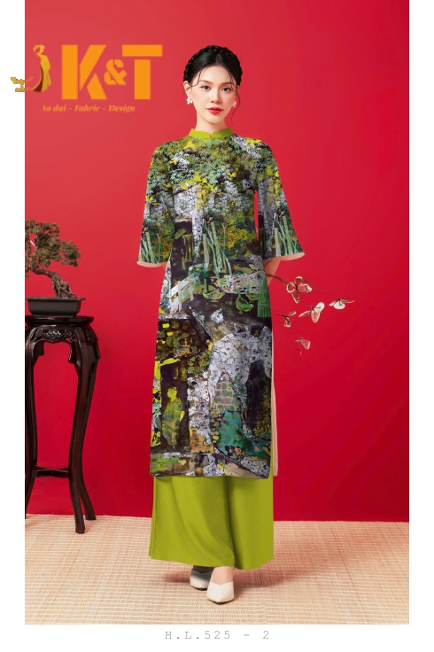 mẫu áo dài nữ KT93