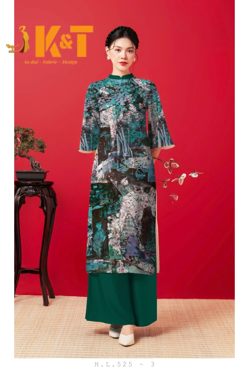 mẫu áo dài nữ KT94