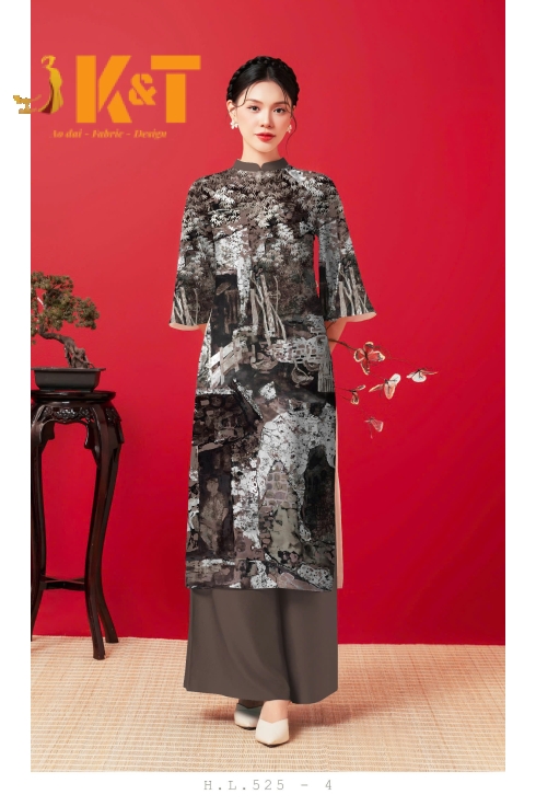 mẫu áo dài nữ KT95