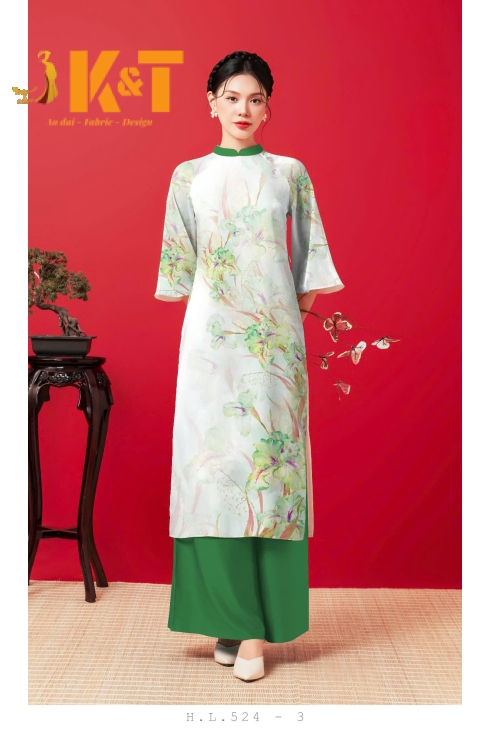 mẫu áo dài nữ KT88