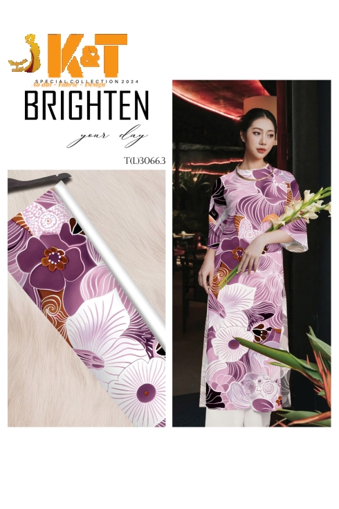 mẫu áo dài nữ KT22