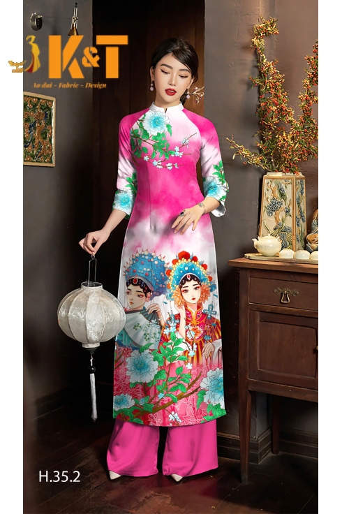 mẫu áo dài nữ KT3