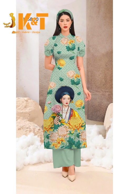 mẫu áo dài nữ KT53